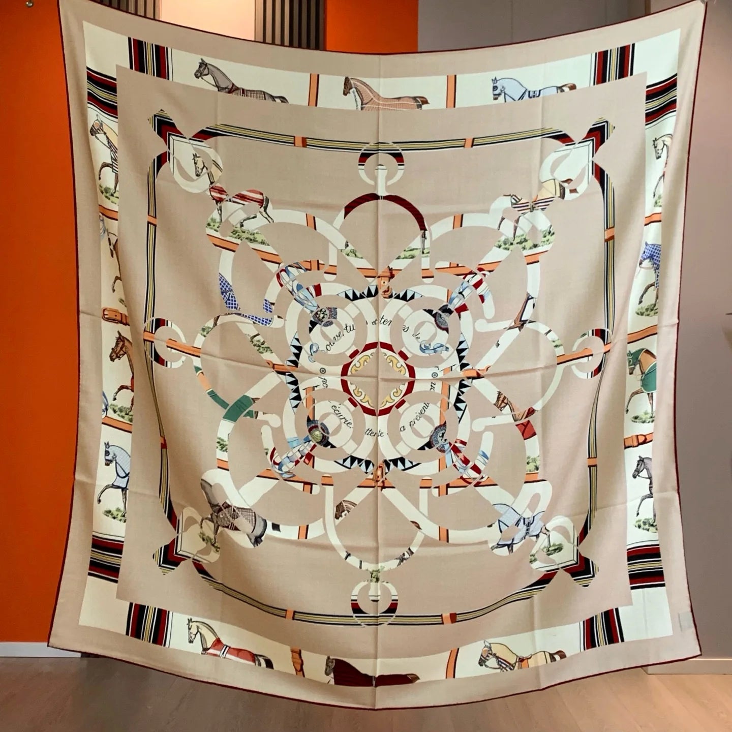 High-end double-sided same-color silk and wool scarf 30% silk and 70% wool, a high-end warm shawl for ladies, headscarf