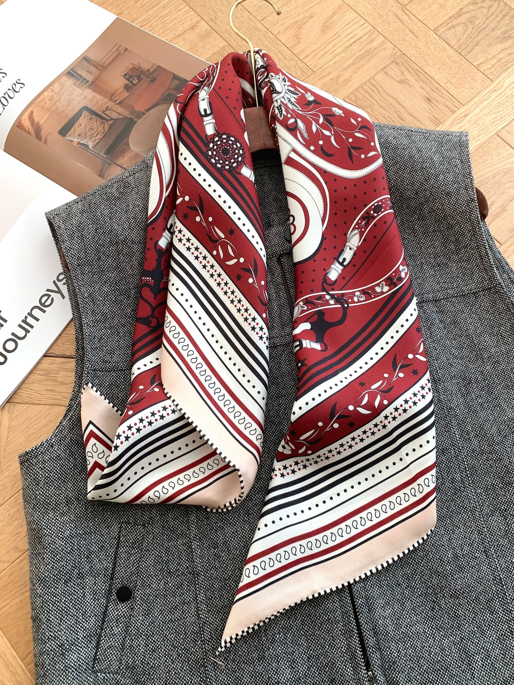 90cm New Style 100% Mulberry Silk Twill Silk Scarf for Women with Handmade Edging 18mm Fashionable Sunscreen Headscarf Wrap