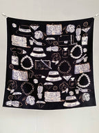 New Spring 70% wool and 30% silk decorative shawl, French-style, warm headscarf, square scarf